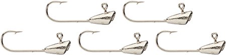 Leland Lures 87657 Trout Magnet Jig Heads, 1/64-Ounce, Silver