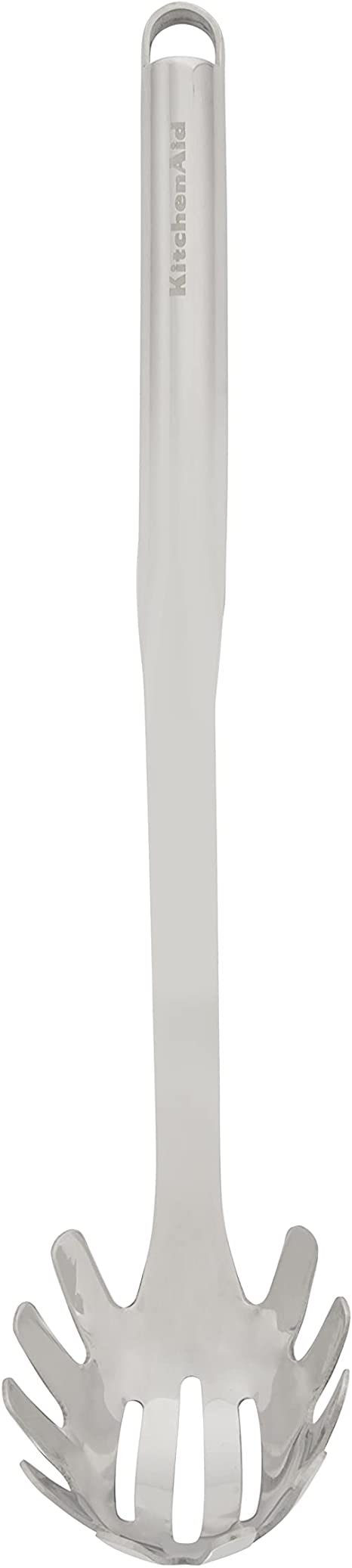 KitchenAid Premium Pasta Fork with Hang Hook, 13.5-Inch, Stainless Steel