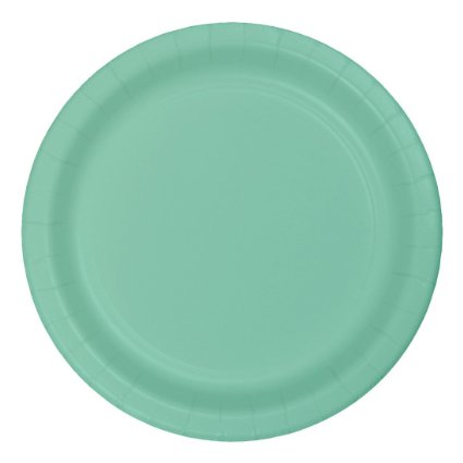 Creative Converting 318888 24 Count Paper Dinner Plate, 9", Fresh Mint