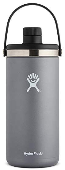 Hydro Flask 128 oz Oasis Water Jug - Stainless Steel & Vacuum Insulated - Leak Proof Cap - Graphite