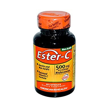 Ester C 500mg w/Citrus Bioflavins 60 CAP