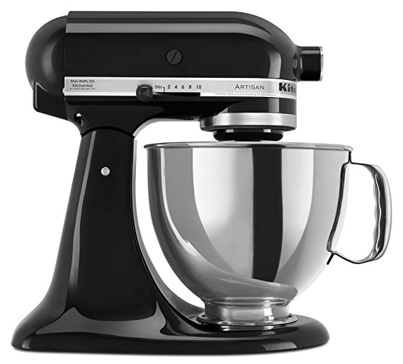 KitchenAid RRK150OB 5 Qt. Artisan Series - Onyx Black (Certified Refurbished)