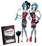 Monster High Zombie Shake Meowlody and Purrsephone Doll 2-Pack