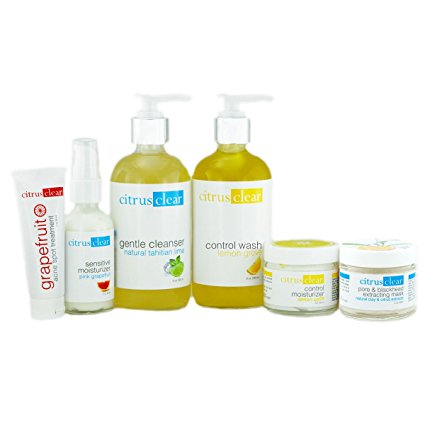 Control Acne & Maintain Clear Skin Set - 100% Natural with no harmful chemicals