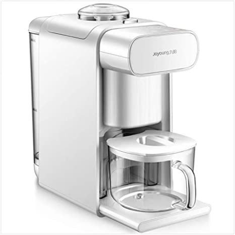 Joyoung DJ10U-K61 Automatic Self-cleaning Soy Milk Maker, 4 in 1 function，Coffee Maker, Juice Maker, Electrical Water Kettle, 300-1000ML, White