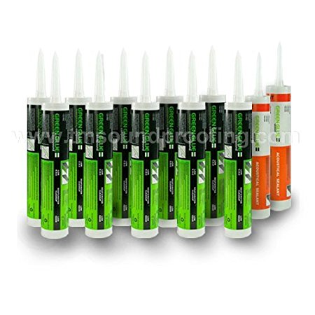 Green Glue Noiseproofing Combo Pack 12 Tubes (10 Green Glue - 2 SilenSeal)