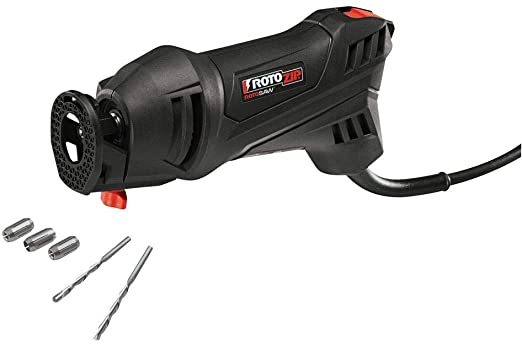 RotoZip RotoSaw 120V 5.5Amp High Speed Spiral System w/Accessories (Renewed)