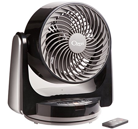 Ozeri Brezza III Dual Oscillating 10-Inch High Velocity Desk and Table Fan