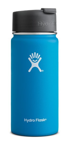 Hydro Flask Vacuum Insulated Stainless Steel Water Bottle, Wide Mouth w/ Hydro Flip Cap