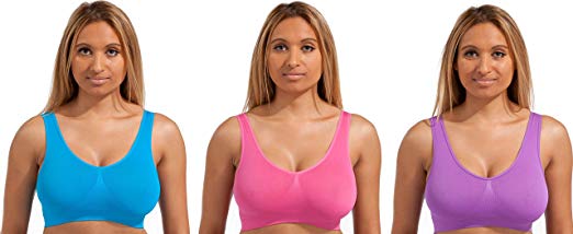Marielle Seamless Comfort Bra from Teens to Oaps - Maternity Bra Comfort Seamless Top Sport, Bra Yoga, Sizes 6-22