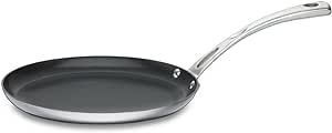 Cuisinart FCT23-24NS French Classic Tri-Ply Stainless 10-Inch Nonstick Crepe Pan