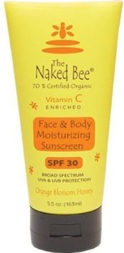 The Naked Bee Vitamin C Face and Body Moisturizing Sunscreen Spf 30 55 Oz163ml - Orange Blossom Honey