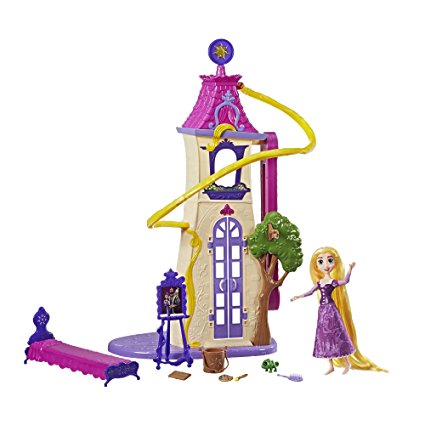 Disney Princess DPR Tangled Swinging Locks Castle Doll