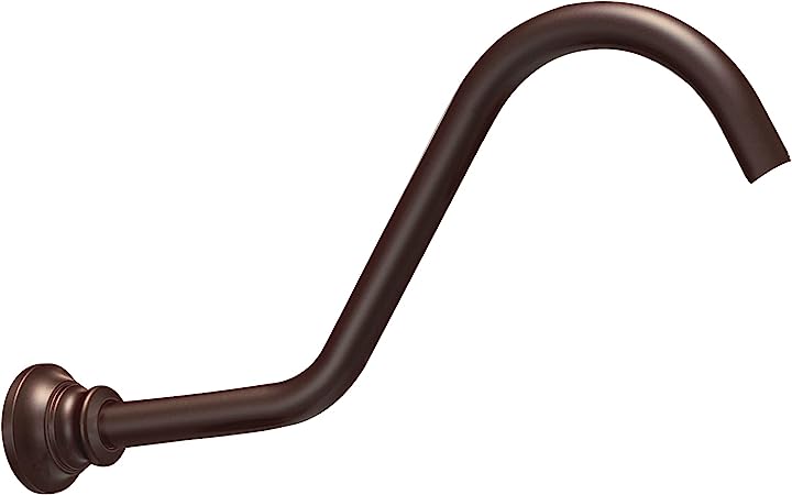 Moen Waterhill Oil Rubbed Bronze 14-Inch Replacement Extension Curved Shower Arm, S113ORB