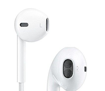 MOBIHUB 100% Original Genuine Apple iPhone 4/ 4S/ 5/ 5S/ 6/ 6S EarPods Earphone (3.5 MM) With Mic and Sound Control