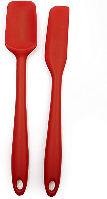 RSVP International EMS-RD Silicone Spatula, 8-Inch, Red