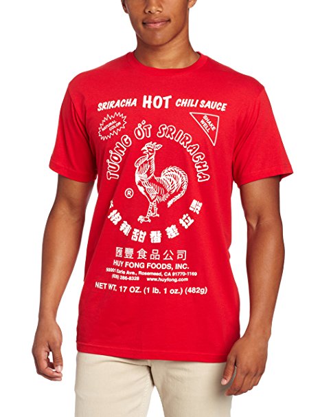 Sriracha Men's Hot Chili Sauce T-Shirt