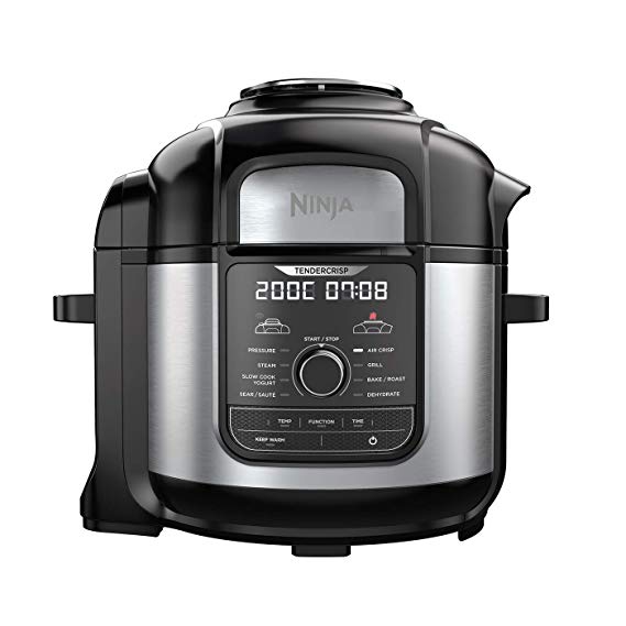 Ninja OP500UK Multi Cooker, Black/Silver