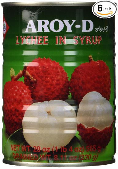Lychee in Syrup - 20oz (Pack of 6)