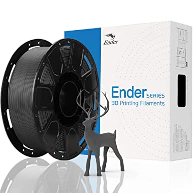 Official Creality 3D Printer Filament, Ender PLA Filament 1.75mm No-Tangling, Strong Bonding and Overhang Performance Dimensional Accuracy  /-0.02mm, 2.2lbs/Spool