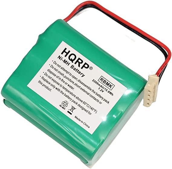 HQRP 2200mAh Battery Compatible with Mint 4200 / GPHC152M07 Ultra High Capacity [Robotic Vacuum Cleaner] Plus HQRP Coaster