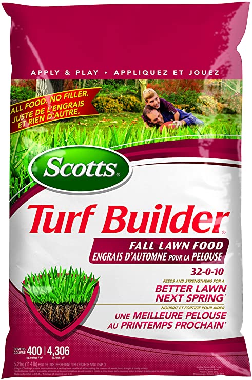 Scotts 03214A Turf Builder Fall Lawn Food 32-0-10