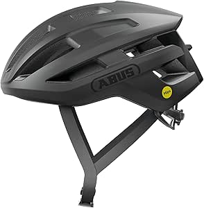 ABUS Rennradhelm PowerDome MIPS - leichter Fahrradhelm mit cleverem Belüftungssystem und Aufprallschutz - Made in Italy - für Damen und Herren