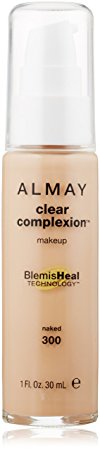 Almay Clear Complexion Makeup, Naked, 1 Fl Oz