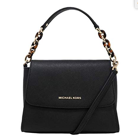 Michael Kors Sofia Small East West Saffiano Leather Satchel Crossbody Bag