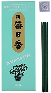 MORNING STAR - Gardenia 200 Sticks - by Nippon KODO Japanese Quality Incense Since 1575