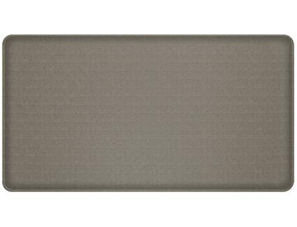 GelPro Classic Anti-Fatigue Kitchen Comfort Chef Floor Mat, 20x36”, Linen Granite Gray Stain Resistant Surface with 1/2” Gel Core for Health and Wellness