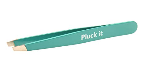 Tweezers- Blue Lagoon Pluck It with protective case and mirror