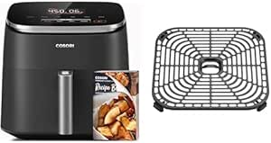 Bundle of COSORI Turboblaze 6Qt Air Fryer & COSORI Turboblaze 6Qt Air Fryer Original Crisper Tray