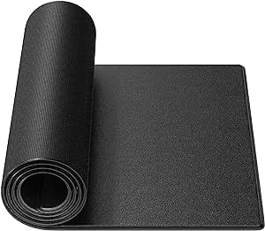 Bike Trainer Mat Compatible with Peloton Bike, for Treadmill & Row, Thickness 6mm, Bike Trainer Accessories, Under Mat Protect Hardwood Floor Carpet, for Cycling Home Gym Exercise