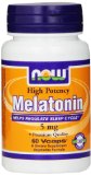 Now Foods Melatonin 5mg Veg-capsules 60-Count