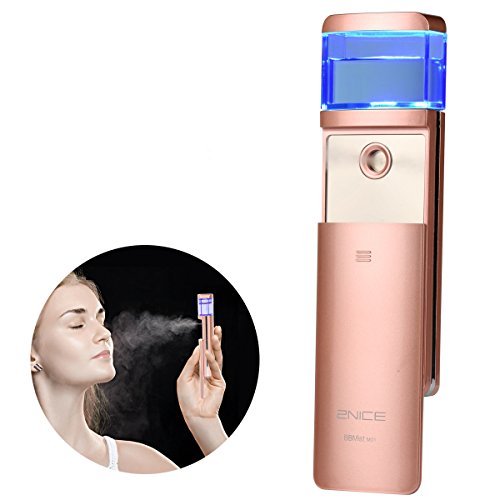Facial Mist Sprayer 2NICE Portable Handy Nano Facial Steamer of Rechargeable Moisturizing and Hydrating Mini Steamer for Outdoor Water SPA