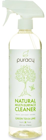 Puracy Natural All Purpose Cleaner - THE BEST Household Cleaner - Streak-Free Multi-Surface Spray - Superior Results on Glass & Stainless Steel - Child & Pet Safe