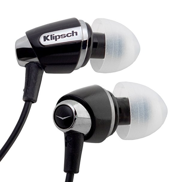 Klipsch IMAGE S4 In-Ear Enhanced Bass Noise-Isolating Headphones (Black) (Discontinued by Manufacturer)