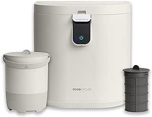 Eco 5 FoodCycler by Vitamix, Quiet, Odorless Food Waste Reducer, 5 Liters, White