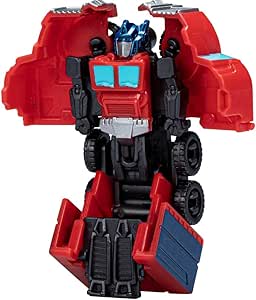 Transformers Toys EarthSpark Tacticon Optimus Prime Action Figure, 2.5-Inch, Robot Toys for Kids Ages 6 and Up