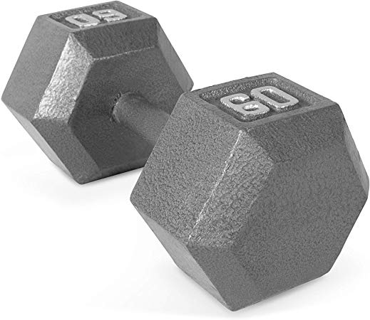 CAP Barbell Solid Hex Dumbbell, Single