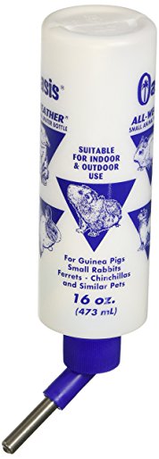 OASIS   #80610  All Weather Water Bottle for  Guinea Pig,, 16-Ounce