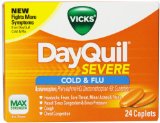 Vicks DayQuil Severe Cold and Flu Relief Caplets 24 Count