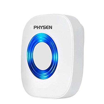 PHYSEN CW Plug in Wireless Doorbell Door Chime 52 Melodies with 4 Adjustable Volume Levels,Doorbell Receiver,White