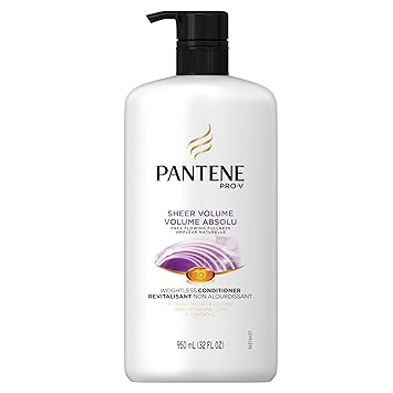 Pantene Pro-V Sheer Volume Conditioner 32 fl oz with Pump (Product Size May Vary)