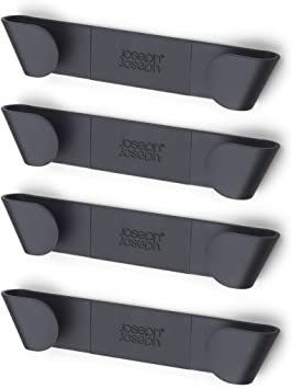 Joseph Joseph CupboardStore Set of 4 in-cupboard pan lid holders - Grey