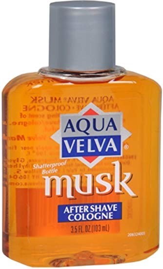 Aqua Velva Musk After Shave Cologne 3.50 oz (Pack of 2)