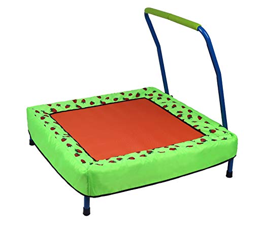 HLC Folding Junior Trampoline Outdoor Indoor Baby Toys with Handle for Kids Childrens, Best for gift