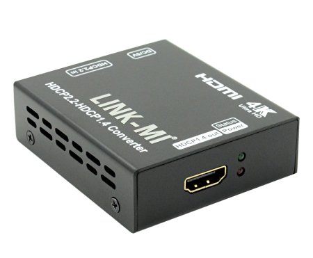 LINK-MI HDCP01 HDCP 2.2 to 1.4 HDMI Converter" USE FOR 4K HDCP2.2 HDMI Source and 4K HDCP1.4 TV ONLY!!!"