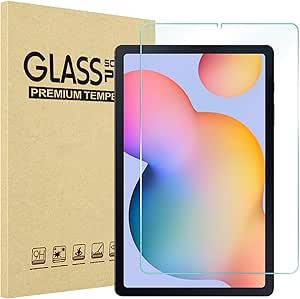 ProCase Screen Protector for Galaxy Tab S6 Lite 10.4 Inch 2024/2022/2020(SM-P620/P625/P613/P619/P615/P610), HD Clear 9H Hardness Tempered Glass Screen Saver Film Guard for Galaxy Tab S6 Lite -1 Pack